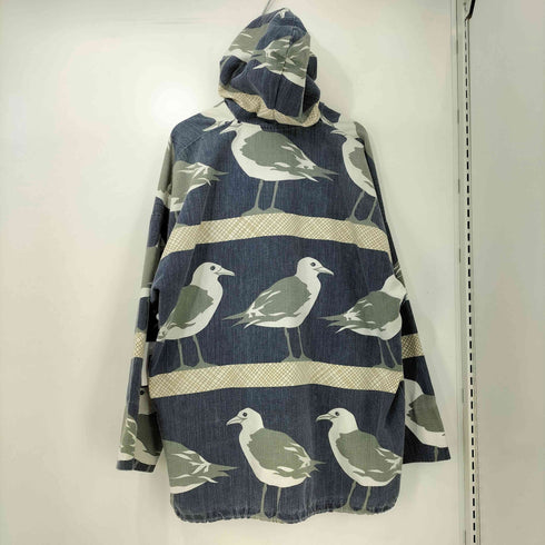 オービス ORVIS 80-90s USA製 MICHIGAN RAG ミシガンラグ パターン フーデッド ジャケット メンズ