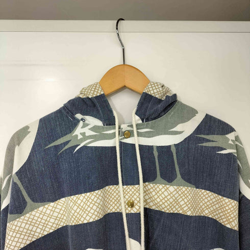 オービス ORVIS 80-90s USA製 MICHIGAN RAG ミシガンラグ パターン フーデッド ジャケット メンズ