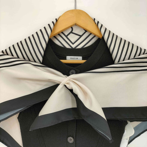 フレイアイディー FRAY I.D 25aw スカーフセットニットワンピース レディース ONE SIZE