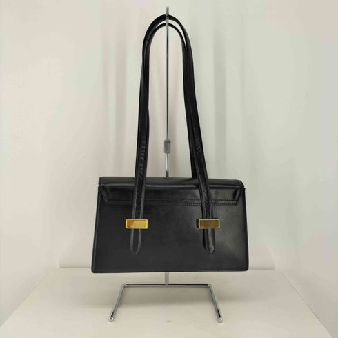 ランバン LANVIN ロゴ刻印 レザー トートバッグ レディース