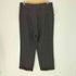 ルイスラファエル LOUIS RAPHAEL TAILORED チェック柄 裾ダブル 2タック スラックス メンズ