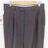 ルイスラファエル LOUIS RAPHAEL TAILORED チェック柄 裾ダブル 2タック スラックス メンズ