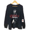バンド グラフィック プリント L/S クルーネック Tシャツ メンズ import:XL
