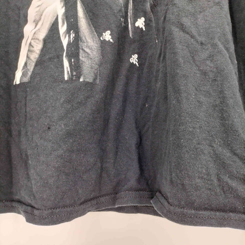 バンド グラフィック プリント L/S クルーネック Tシャツ メンズ import:XL