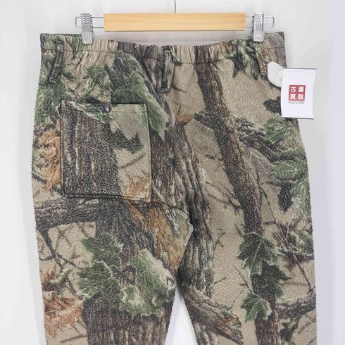 WHITEWATER OUTDOORS USA製 リアルツリーカモ フリースパンツ メンズ L