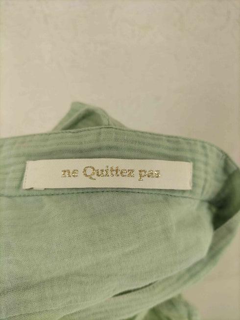 ヌキテパ NE QUITTEZ PAS シャドーストライプドレス レディース