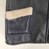フェイクレザー フェイクファー ジャケット レディース import:M