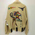 WEK THE WORLD 90s USA製 ボックスフィット アートペイント ワークシャツ メンズ S/M