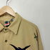 WEK THE WORLD 90s USA製 ボックスフィット アートペイント ワークシャツ メンズ S/M
