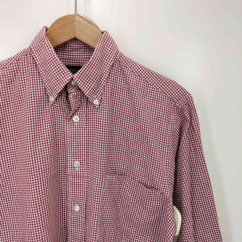 ランズエンド LANDS END 90s USA製 ギンガムチェック ボタンダウンシャツ メンズ