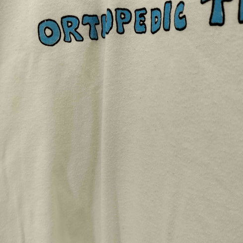 ジャージーズ JERZEES 90s USA製 ORTHOPEDIC TECHNASAURUS 恐竜 クルーネック Tシャツ メンズ import:L