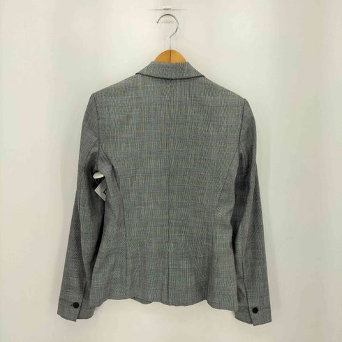 ザラ ZARA グレンチェック テーラードジャケット レディース 34
