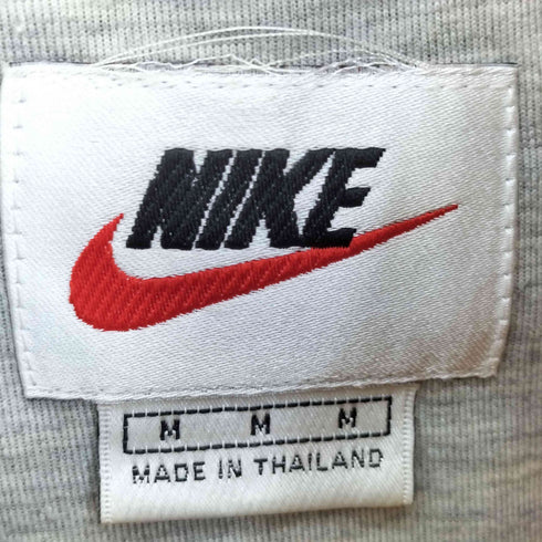 ナイキ NIKE 90s~00s 白タグ スウッシュ 刺繍 ナイロンジャケット メンズ import:M