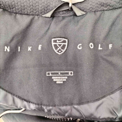 ナイキゴルフ NIKE GOLF スウッシュ刺繍 ハーフジップ 中綿 ジャケット プルオーバー メンズ import:L