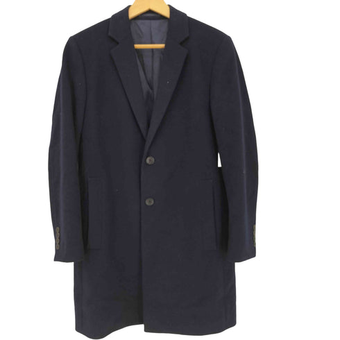 シーケーカルバンクライン ck Calvin Klein ウール チェスターコート メンズ 84~90