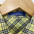 バーバリーブルーレーベル BURBERRY BLUE LABEL ホース刺繍 チェック ドレスシャツ レディース EUR:38