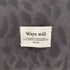 WAYS will ヒョウ柄スウェット レディース FREE