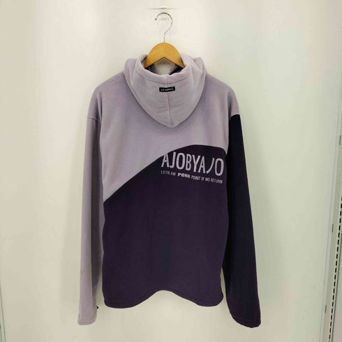 アジョバイアジョ AJOBYAJO ロングスリーブ スウェット フリースパーカー メンズ