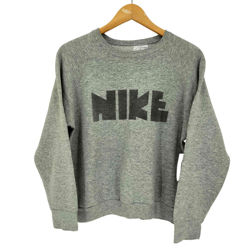 フルーツオブザルーム FRUIT OF THE LOOM CLOTHING 90s メキシコ製 ゴツナイキ プリント ラグランスウェット メンズ import:M
