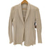 イッセイミヤケ ISSEY MIYAKE 10SS A.POC INSIDE カットフリンジ コットン ナイロン 1B ストライプ ニット テーラード ジャケット レディース JPN:2