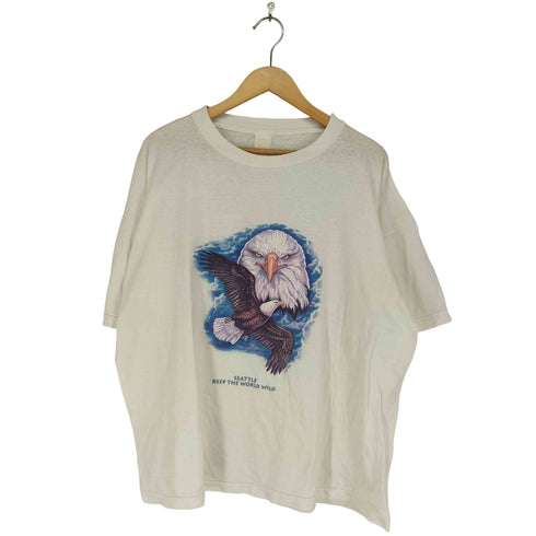袖シングル seattle keep the world wild S/S Tシャツ メンズ XL