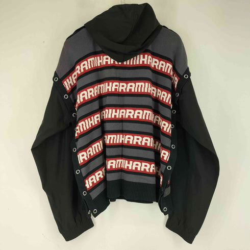 メゾンミハラヤスヒロ Maison MIHARA YASUHIRO removable knit hoodie メンズ JPN:46
