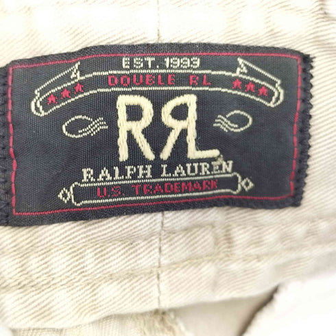 ダブルアールエルラルフローレン RRL RALPH LAUREN 90s 三ツ星タグ USA製 コットン ポケット ボタンフライ チノショーツ メンズ US:30-31
