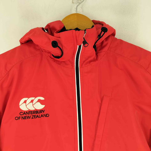 カンタベリーオブニュージーランド CANTERBURY OF NEW ZEALAND 中綿 フーデッドナイロンジャケット メンズ import:M