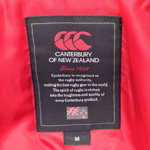 カンタベリーオブニュージーランド CANTERBURY OF NEW ZEALAND 中綿 フーデッドナイロンジャケット メンズ import:M