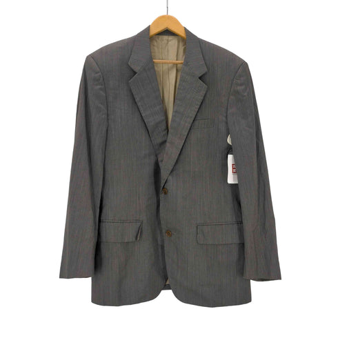イッセイミヤケ ISSEY MIYAKE 80S 黒タグ オンリミット イタリア製 ウール シルク 2B テーラード ジャケット メンズ JPN:50