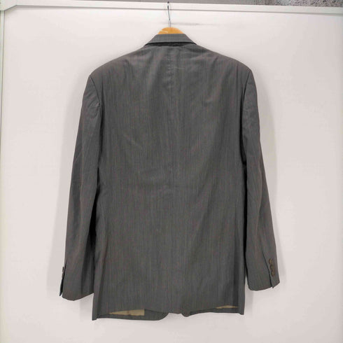イッセイミヤケ ISSEY MIYAKE 80S 黒タグ オンリミット イタリア製 ウール シルク 2B テーラード ジャケット メンズ JPN:50