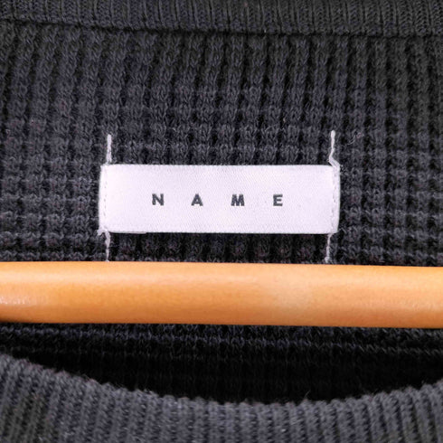ネーム Name. 26SS WAFFLE SIDE RIB LOOSE SLEEVE TEE メンズ JPN:0