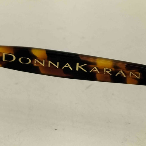 DONNA KARAN ヒョウ柄 カラーレンズ サングラス レディース