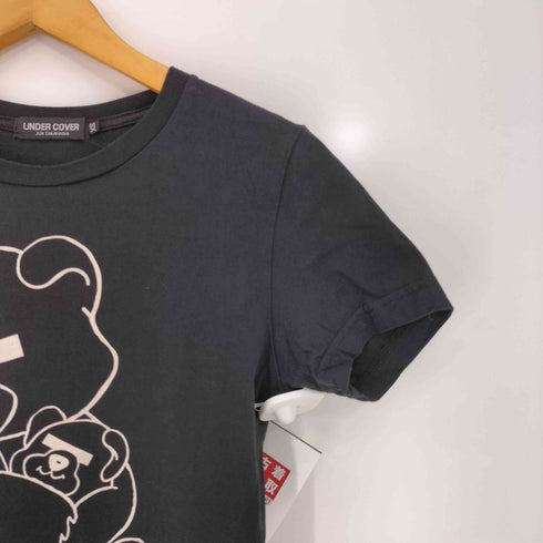 アンダーカバー UNDER COVER JUN TAKAHASHI 目隠しベア プリント クルーネック Tシャツ メンズ JPN:XS
