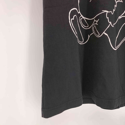 アンダーカバー UNDER COVER JUN TAKAHASHI 目隠しベア プリント クルーネック Tシャツ メンズ JPN:XS