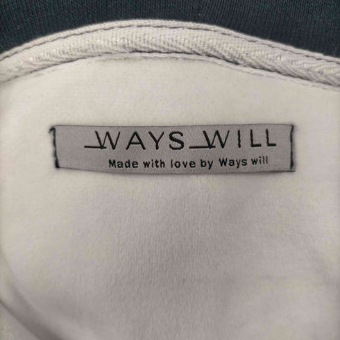 WAYS will ハーフジップパーカー レディース FREE