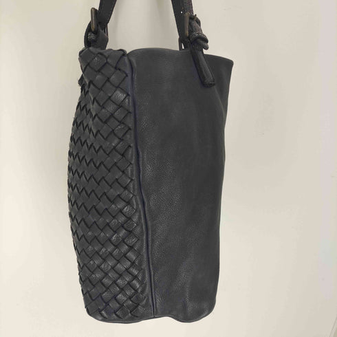 andrea cardone レザー編み トートバッグ レディース
