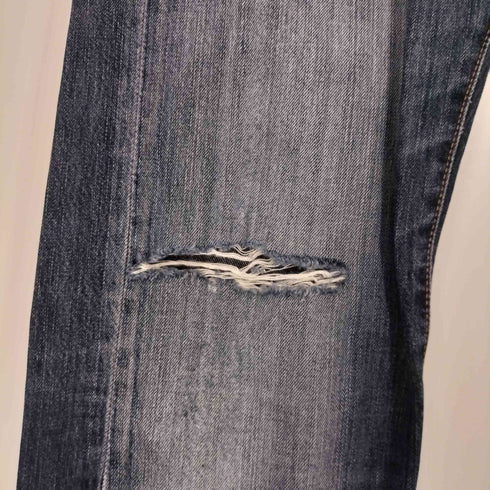 リーバイス Levis パキスタン製 505 ボタン裏092 ダメージデニムパンツ メンズ W33 L34