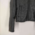アルマーニジーンズ ARMANI JEANS 00S イタリア製 裏地ボア フェイクレザー シングル ライダース ジャケット メンズ I:48