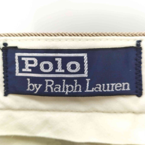 ポロラルフローレン POLO RALPH LAUREN ヘリンボーン ウール混 2タック ワイドスラックス メンズ W36/L32