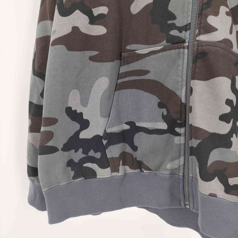 エクストララージ XLARGE CAMO ZIP UP HOODED SWEATSHIRT メンズ JPN:XL