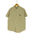 OLD WORK KARAKU ノーカラー ストライプ 半袖 シャツ メンズ JPN:XXL