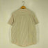 OLD WORK KARAKU ノーカラー ストライプ 半袖 シャツ メンズ JPN:XXL