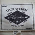 OLD WORK KARAKU ノーカラー ストライプ 半袖 シャツ メンズ JPN:XXL