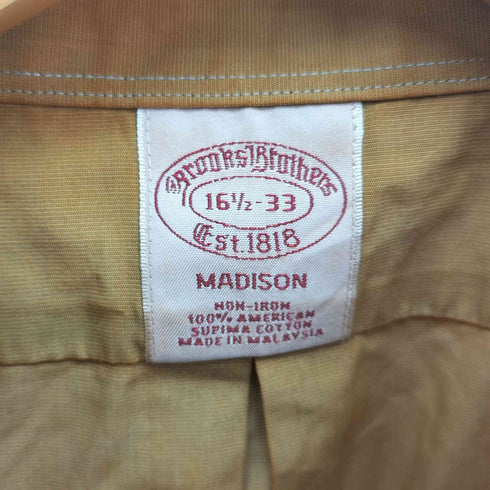 ブルックスブラザーズ BROOKS BROTHERS レギュラーカラー L/S シャツ メンズ import:L
