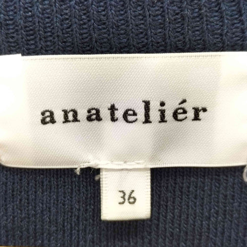 アナトリエ anatelier フレアニットワンピース レディース JPN:36