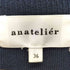 アナトリエ anatelier フレアニットワンピース レディース JPN:36