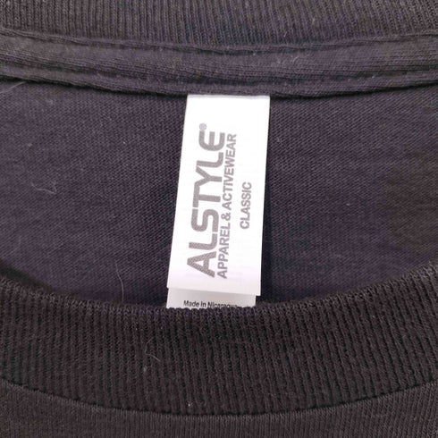 アルスタイルアパレルアクティブウェアー ALSTYLE APPAREL & ACTIVEWEAR NWOBHM エクストリームメタル Welcome to Hell クルーネック Tシャツ メンズ import:L