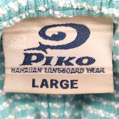 ピコ PIKO ロゴ 刺繍 ハーフ パンツ メンズ JPN:L