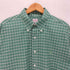 ブルックスブラザーズ BROOKS BROTHERS THE ORIGINAL POLO SHIRT ワンポイント刺繍 チェック L/S ポロカラー シャツ メンズ import:L